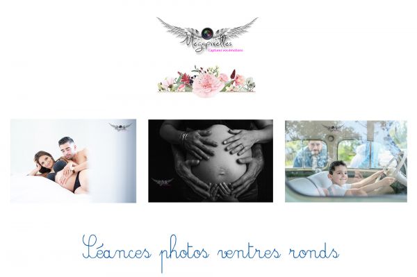 Séances photos grossesses/ ventres ronds studio, extérieur ou domicile à Hyères dans le var 83 